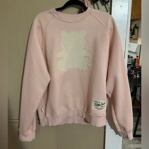 Teddy Fresh reversible sweatshirt size large